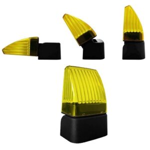 Lampeggiante LED 12-24-230V con e senza lampeggio Giallo